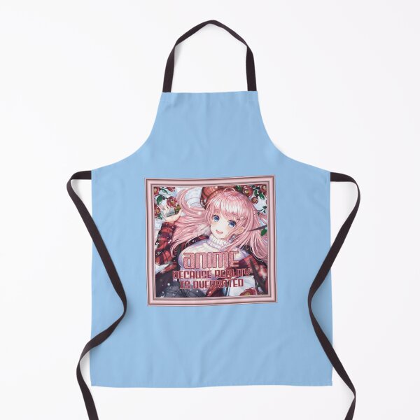 Item preview, ANIME Because Reality is Overrated! (on Blue) designed and sold by epinkb.