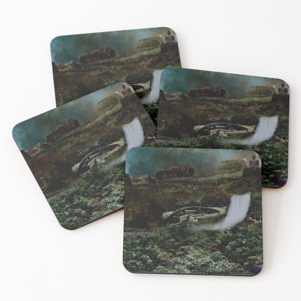 Item preview, The dream city and forest designed and sold by Red bubble Artist.