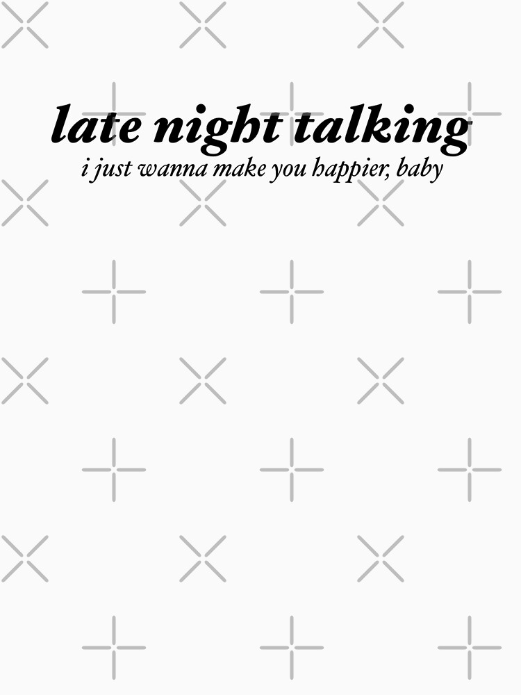 Harry Styles – Late Night Talking Lyrics