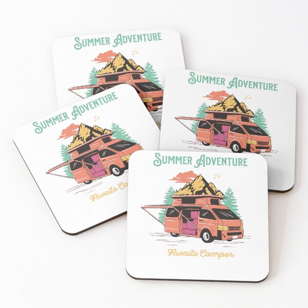Item preview,  Summer Adventure Awaits Camper designed and sold by formylovelydog.