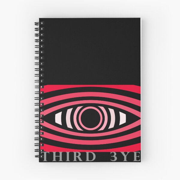 Item preview, Third 3ye - Red Lettered - Geometric Concentric and Psychometric designed and sold by WennsdaysChild.