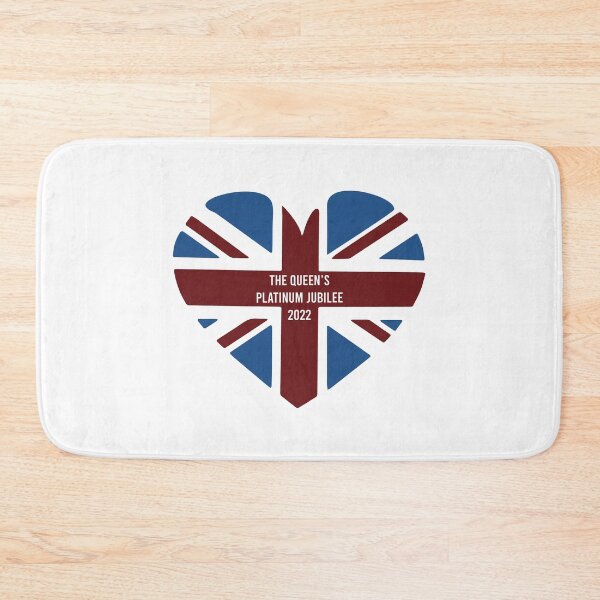 Item preview, The Queen Platinum Jubilee Heart designed and sold by ElainaNienow.