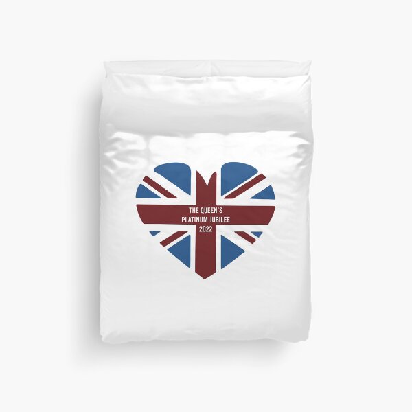 Item preview, The Queen Platinum Jubilee Heart designed and sold by ElainaNienow.