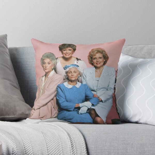 Just Funky The Golden Girls 14-inch Character Throw Pillows