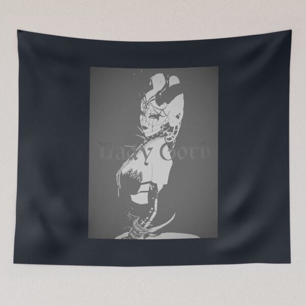 Item preview, Lady Goth Illustration designed and sold by clandestine-l.