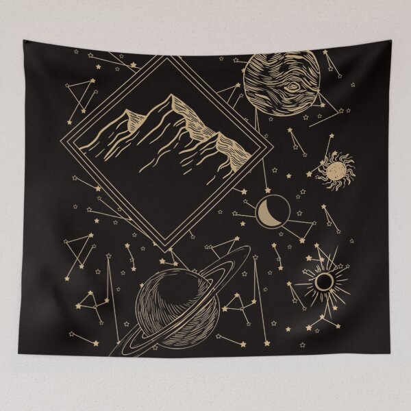Item preview, Galaxy Nature Diagram Astrology Outer Space Star Gazer Gift  designed and sold by dominiquepote.