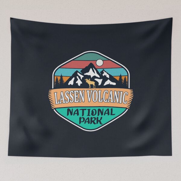 Item preview, Lassen volcanic National ParkVintage designed and sold by clandestine-l.
