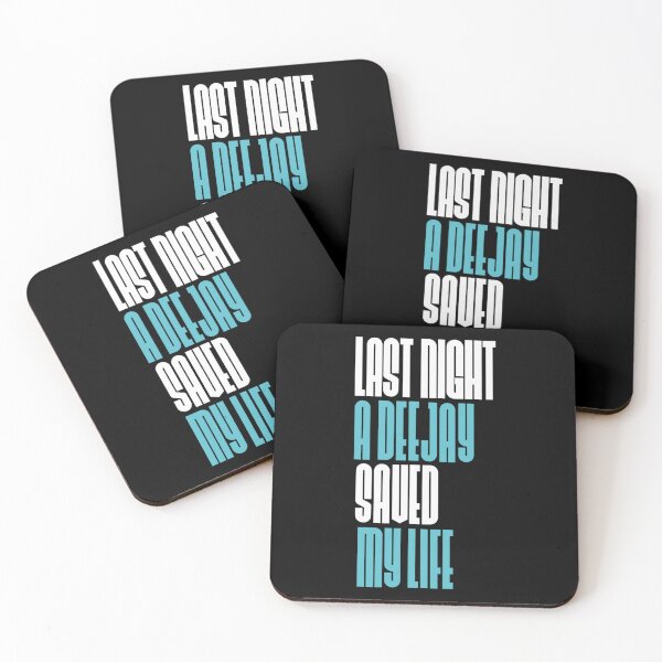 Item preview, Last night the Dj saved my life house music lovers gift designed and sold by clandestine-l.