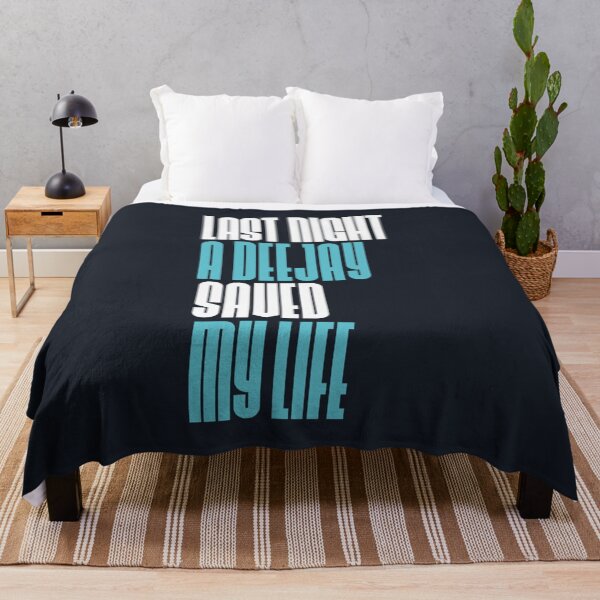 Item preview, Last night the Dj saved my life house music lovers gift designed and sold by clandestine-l.