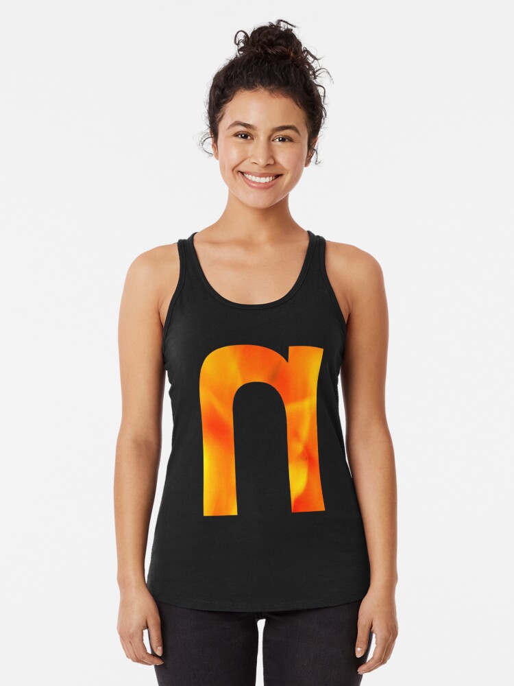 Thumbnail 1 of 3, Racerback Tank Top, Lava Nine Fire designed and sold by clandestine-l.