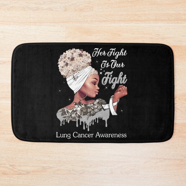 Item preview, Her Fight Is Our Fight Lung Cancer Awareness designed and sold by Mnrshirley.