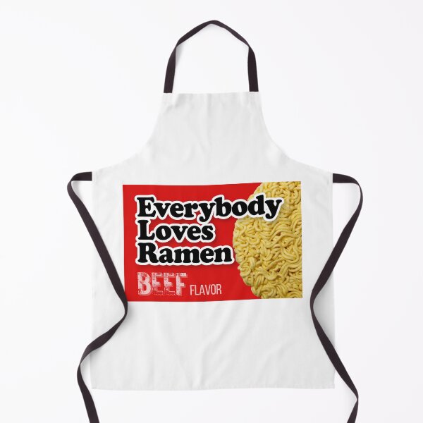 Item preview, Everybody Loves Ramen, funny parody design, Beef designed and sold by JCMCDesigns.