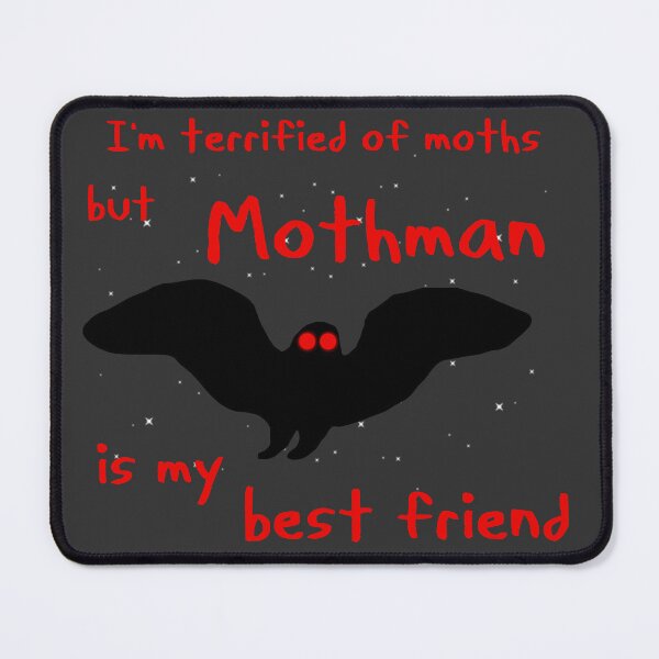 Item preview, Mothman is my best friend designed and sold by BAMValeri.