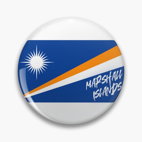 Item preview, Marshall Islands flag designed and sold by PolyMicroMela.