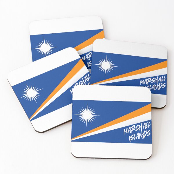 Item preview, Marshall Islands flag designed and sold by PolyMicroMela.