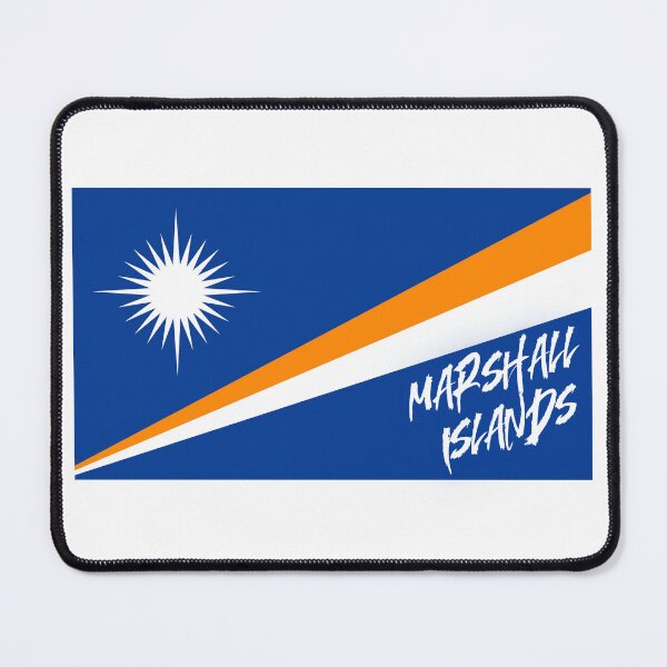 Item preview, Marshall Islands flag designed and sold by PolyMicroMela.