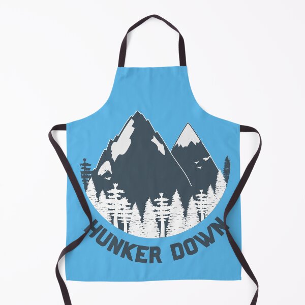 Item preview, Vintage Hunker Down Bold Typography with trekking illustration designed and sold by garniturex.