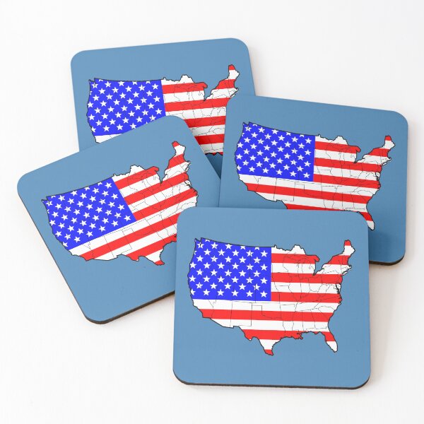 Item preview, USA retro style color art designed and sold by artdragongift 15.