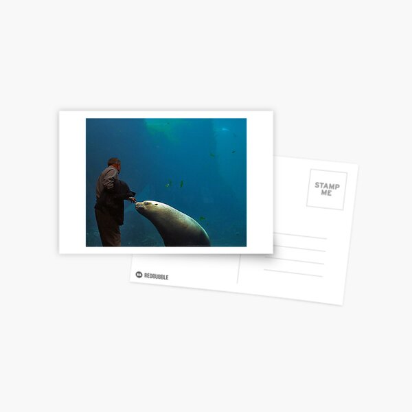 Cautive Postcard