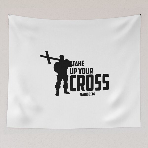 Item preview, Take Up Your Cross Mark 8:34 designed and sold by thehomestead.