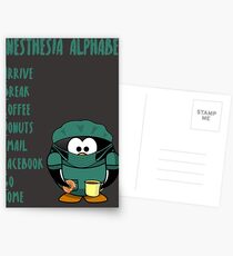 Anesthesia Alphabet Postcards