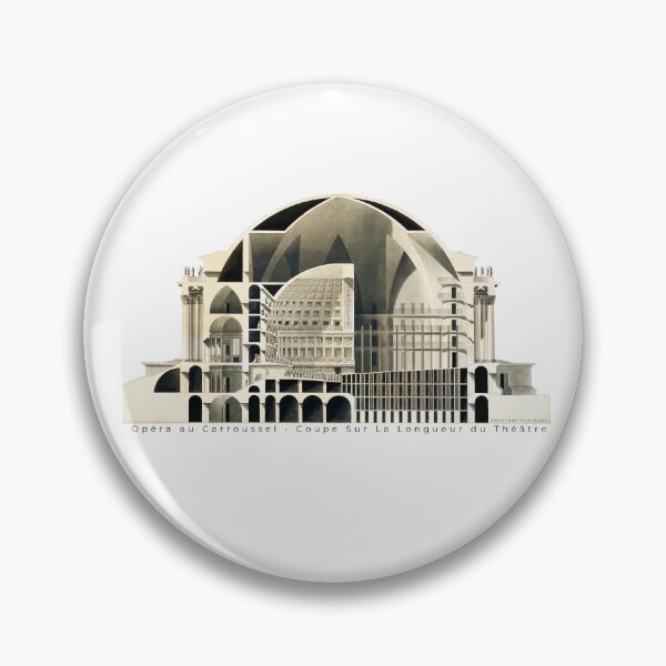 Item preview,  Opéra au Carroussel • Coupe Sur La Longueur du Théâtre designed and sold by amuseXpress.