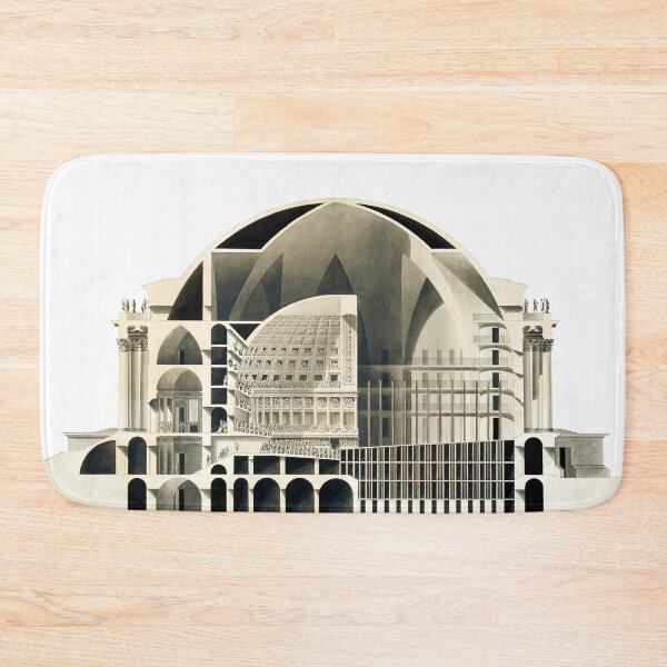 Item preview,  Opéra au Carroussel • Coupe Sur La Longueur du Théâtre designed and sold by amuseXpress.