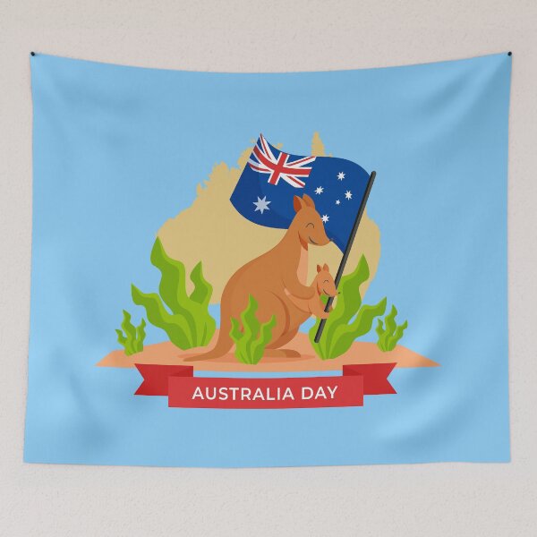 Item preview, Australia Day color art  designed and sold by artdragongift 15.