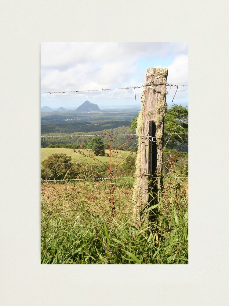 Alternate view of The Fence Photographic Print