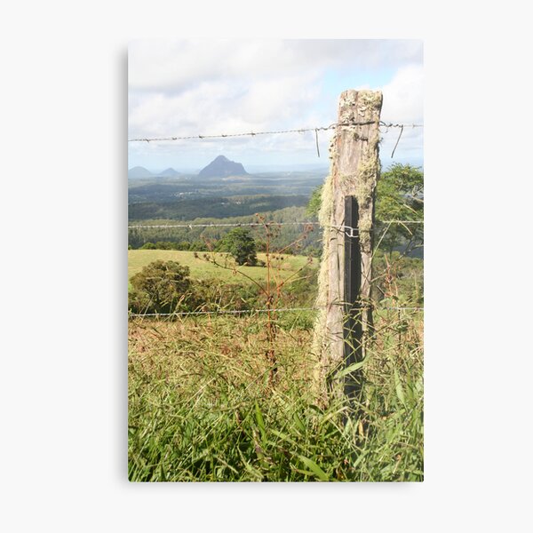 The Fence Metal Print
