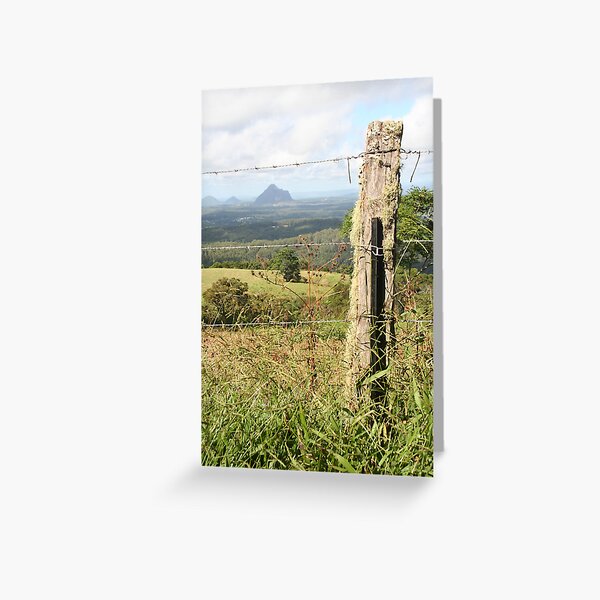 The Fence Greeting Card