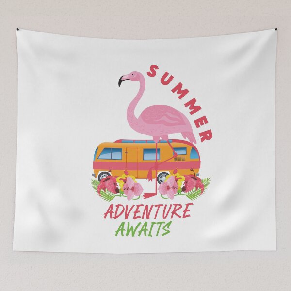 Item preview, Womens Adventure Awaits Funny Camper Summer Vacation t-shirt designed and sold by Artezia.
