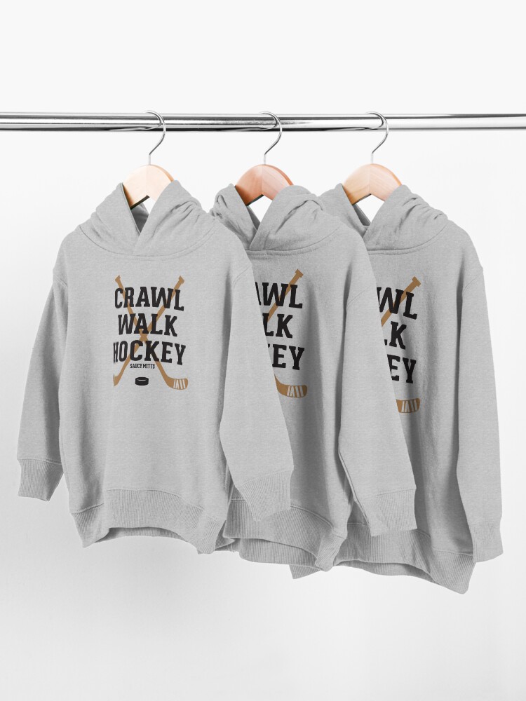 Alternate view of Hockey Baby Crawl Walk Hockey Toddler Pullover Hoodie