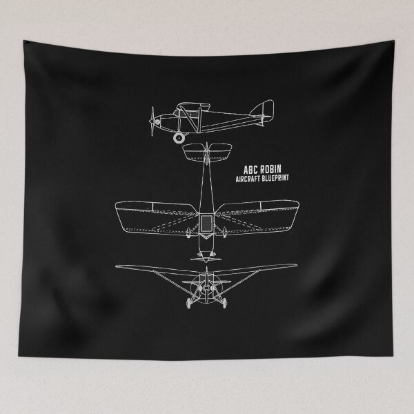 Item preview, ABC Robin Aircraft Blueprint designed and sold by PodiShawna.