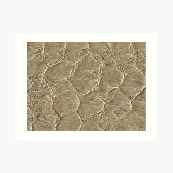 Cobbled Water Art Print