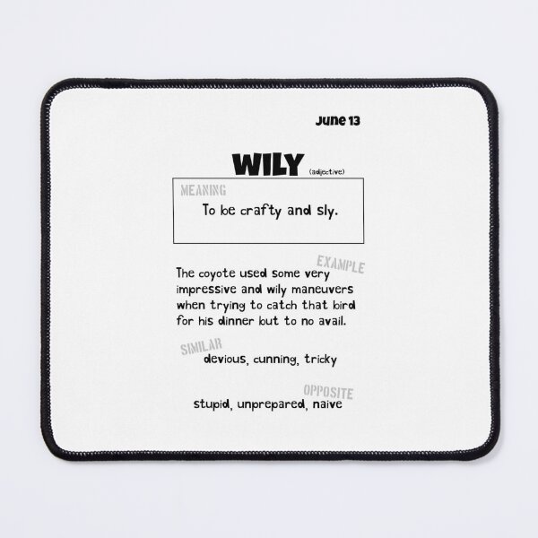 Item preview, June 13 Wily designed and sold by Square Root of Squid.