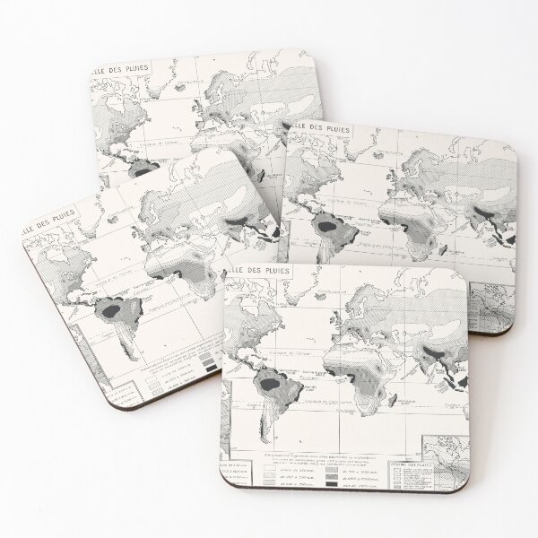 Item preview,  Vintage French Rain Map designed and sold by SuziQPrayers427.