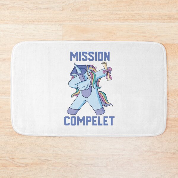 Item preview, mission complete graduation unicorn t-shirt  designed and sold by Artezia.