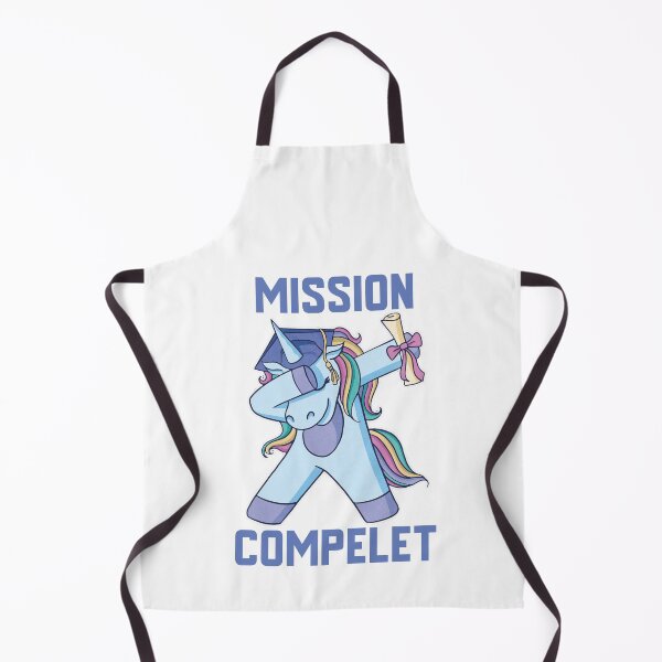 Item preview, mission complete graduation unicorn t-shirt designed and sold by Artezia.