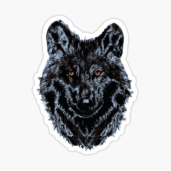 SCHWARZER WOLF Sticker