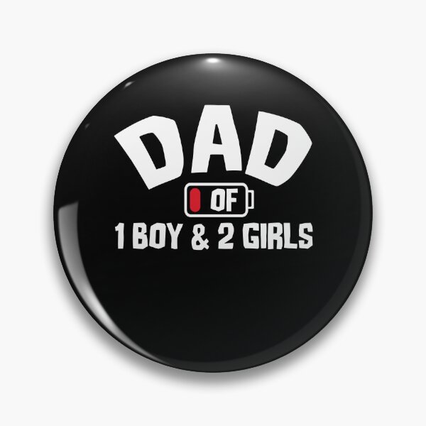 Item preview, Father's Day - Dad Of 1 Boy And 2 Daughters designed and sold by UnknownArtistt.