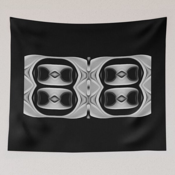 Item preview, Botanical Rectangles in Black and White designed and sold by fatenanwar.