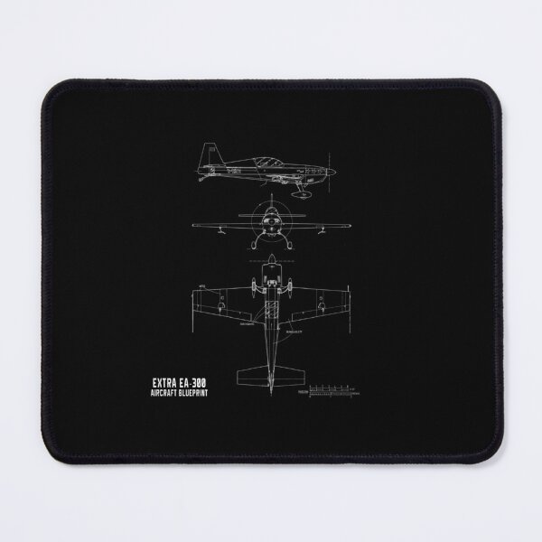 Item preview, Extra EA300 Aircraft Blueprint designed and sold by PodiShawna.