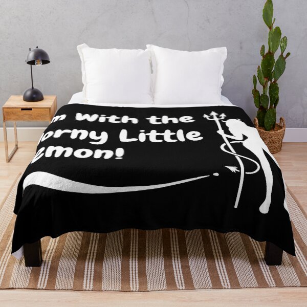 Item preview, Swinger Lifestyle I'm With the Horny Little Demon. For darker colors designed and sold by swingersshop.