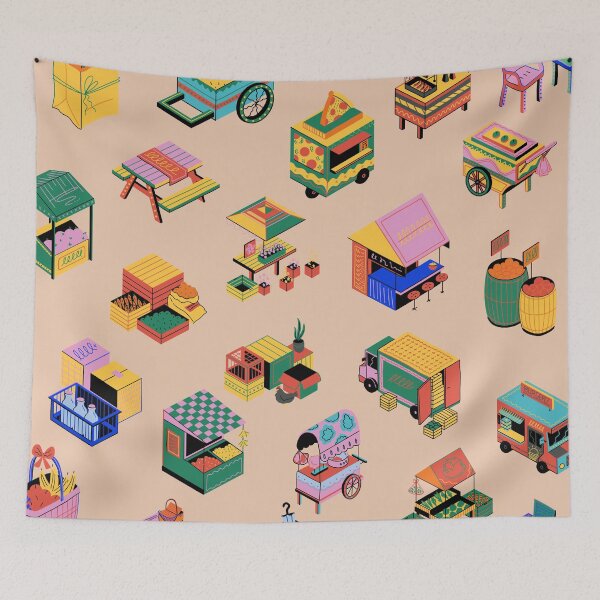 Item preview, Store aesthetic pattern designed and sold by AoSora.