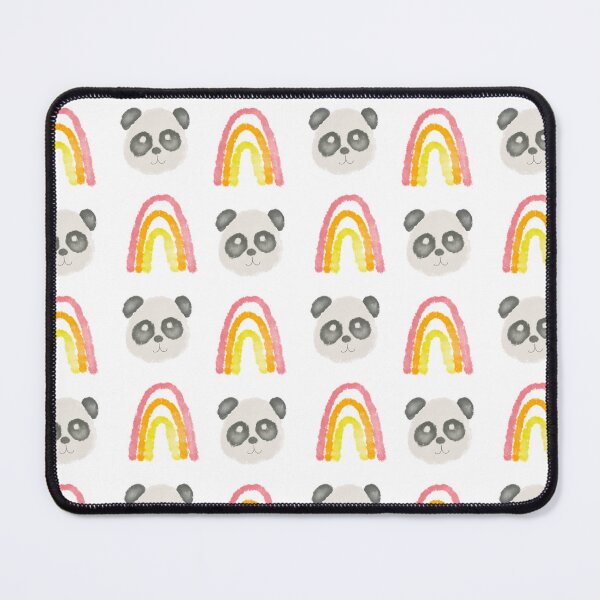 Item preview, Pandas with Rainbows - 1000Pandas by Amanda Roos designed and sold by Amanda Roos.
