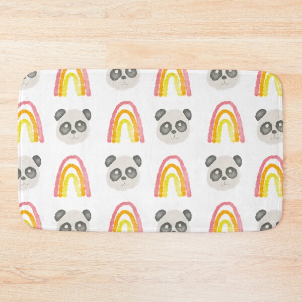 Item preview, Pandas with Rainbows - 1000Pandas by Amanda Roos designed and sold by Amanda Roos.