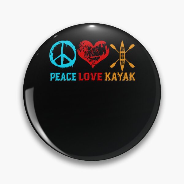 Item preview, Kayaking Peace Love Kayak designed and sold by UnknownArtistt.