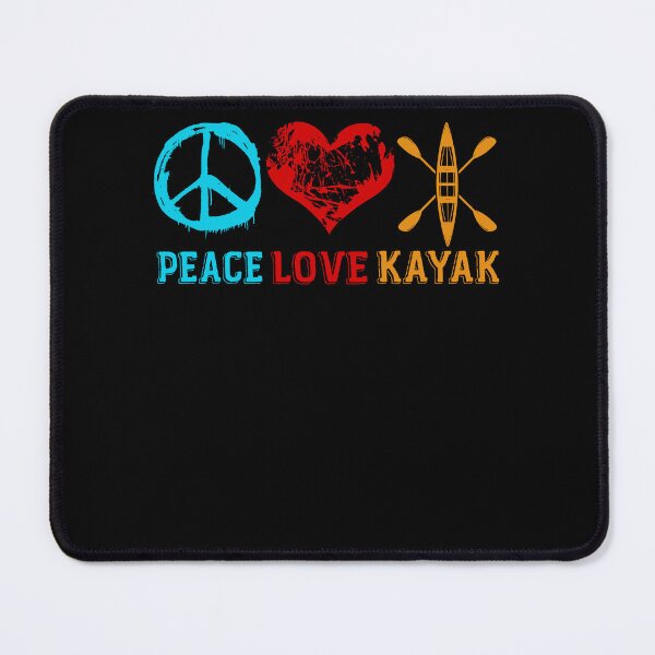 Item preview, Kayaking Peace Love Kayak designed and sold by UnknownArtistt.