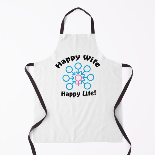 Item preview, Happy Wife, Happy Life Gangbang - Swinger Lifestyle Design designed and sold by swingersshop.